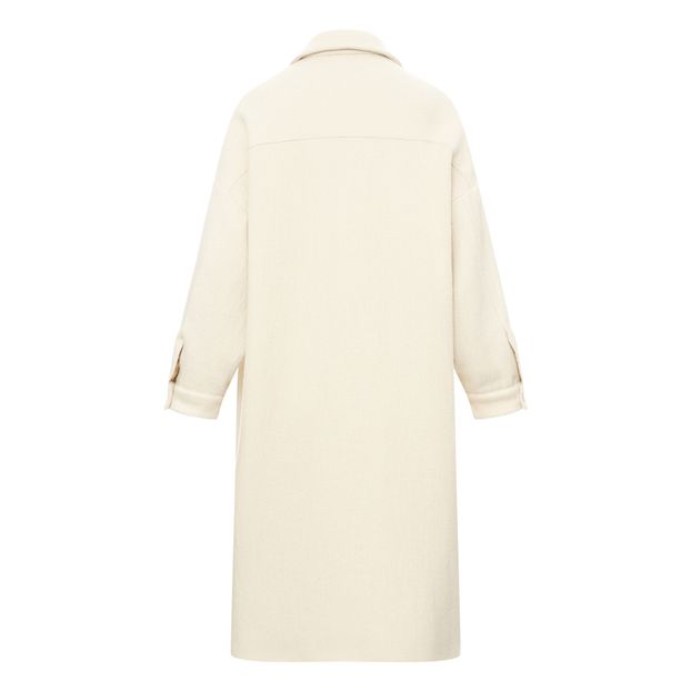 Manteau Ossidiana Twill de Laine et Coton-product