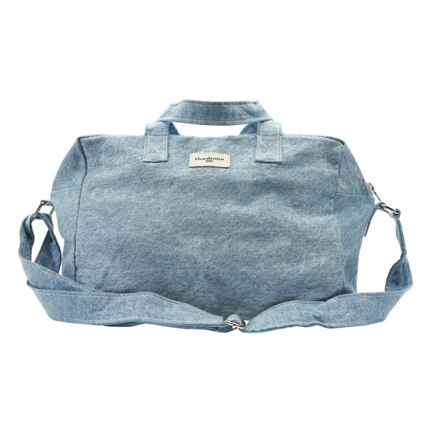 Sac 24H Sauval en denim upcyclé - Rive Droite x Smallable-product