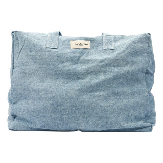 Sac 48H Elzevir en denim upcyclé - Rive Droite x Smallable-product