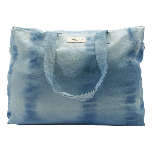 Sac 48H Elzevir en denim upcyclé - Rive Droite x Smallable-product