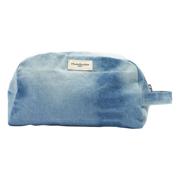 Trousse de toilette Hermel en denim upcyclé - Rive Droite x Smallable-product