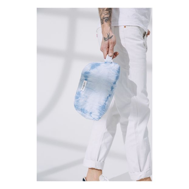 Trousse de toilette Hermel en denim upcyclé - Rive Droite x Smallable-product