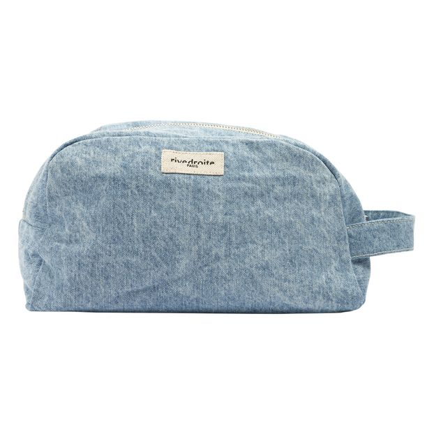 Trousse de toilette Hermel en denim upcyclé - Rive Droite x Smallable-product