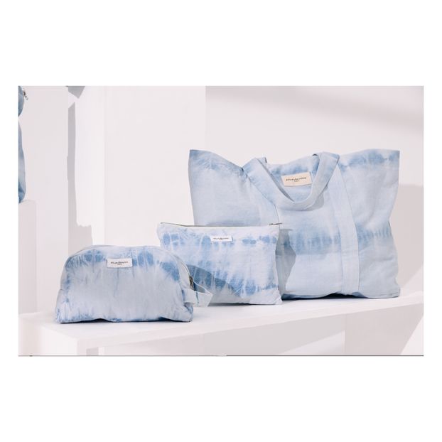 Cabas Marcel en denim upcyclé - Rive Droite x Smallable-product