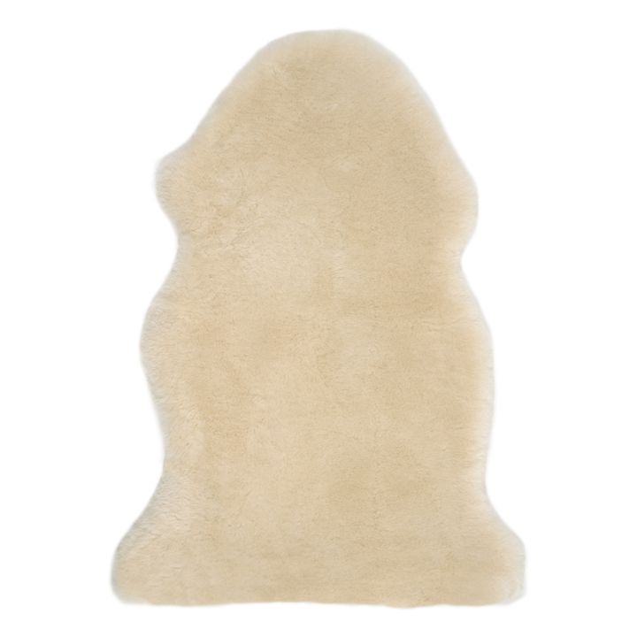 Short-haired Sheep Skin - 98x62 cm Milk- Product image n°0