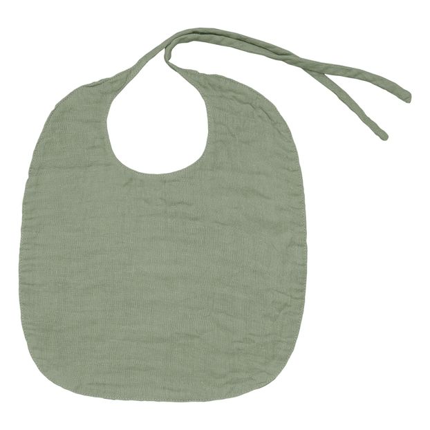 Bavoir rond en coton bio-product
