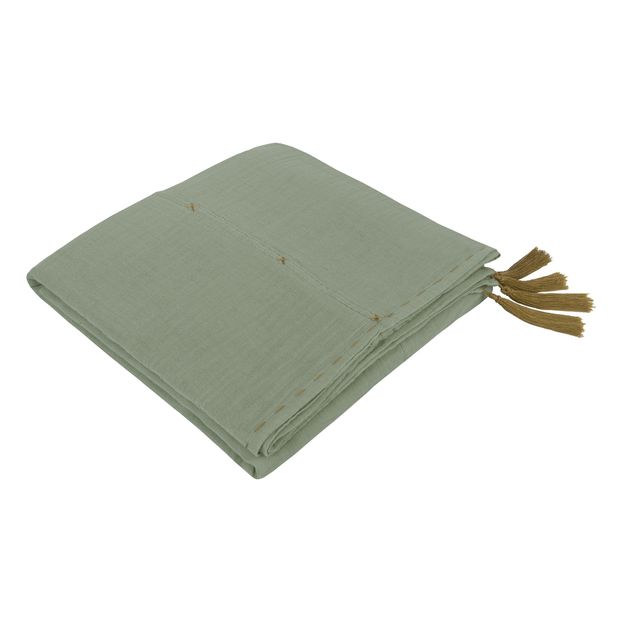 Organic Muslin Cotton Tablecloth-product