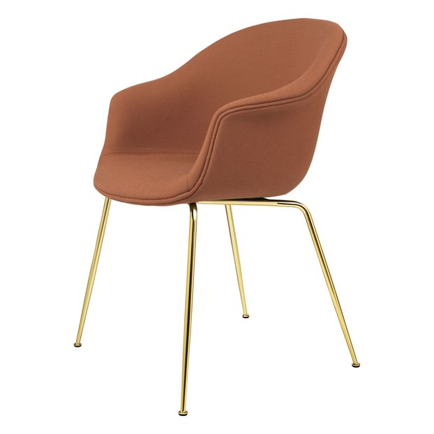 Chaise Bat, piètement doré antique - GamFratesi-product