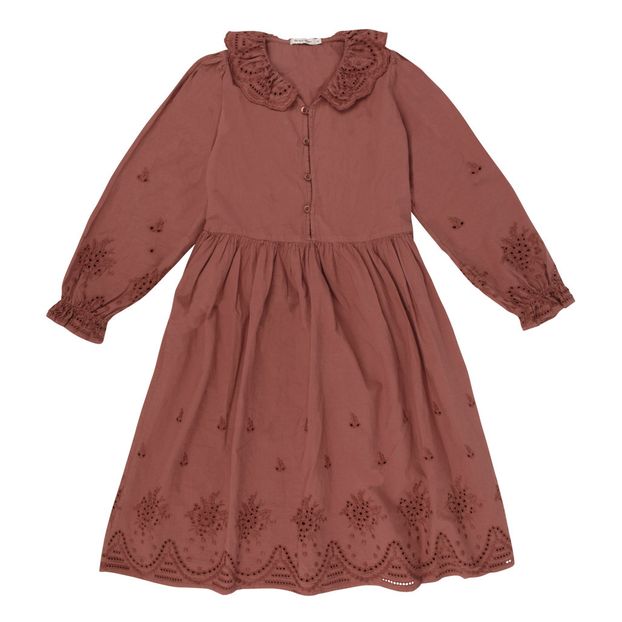 Robe Coton Bio Brodée Beatrice-product