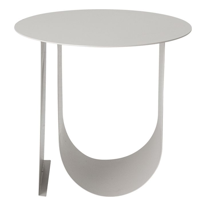 Tavolino Cher in metallo | Grigio perla- Immagine del prodotto n°0