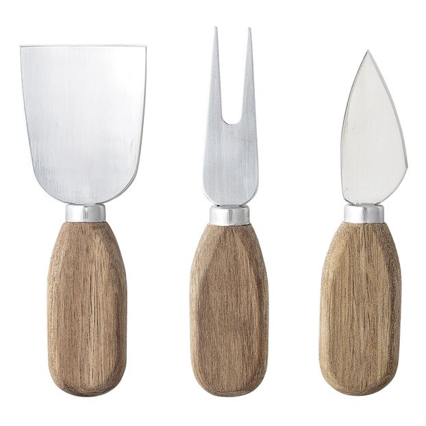 Acacia Wood Cheese Knives - Set of 3-product