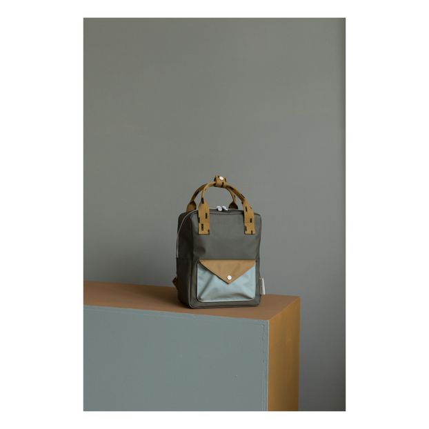 Recycled Tricolour Backpack S-product