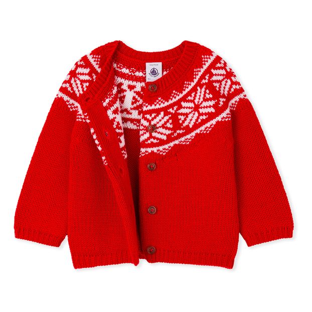 Cardigan Leather Laine-product