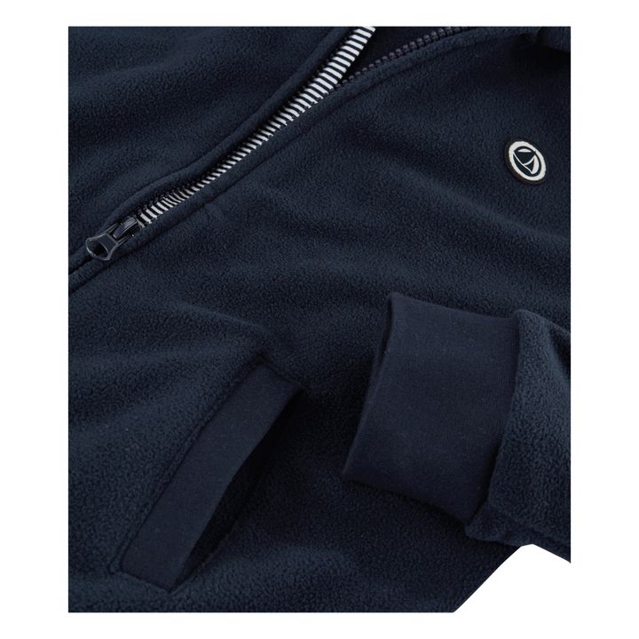 Lodgy Fleece Jumper | Blue- Product image n°1