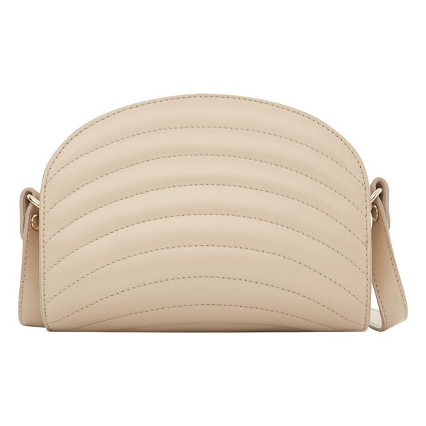 Sac Demi Lune Mini Cuir Matelassé-product