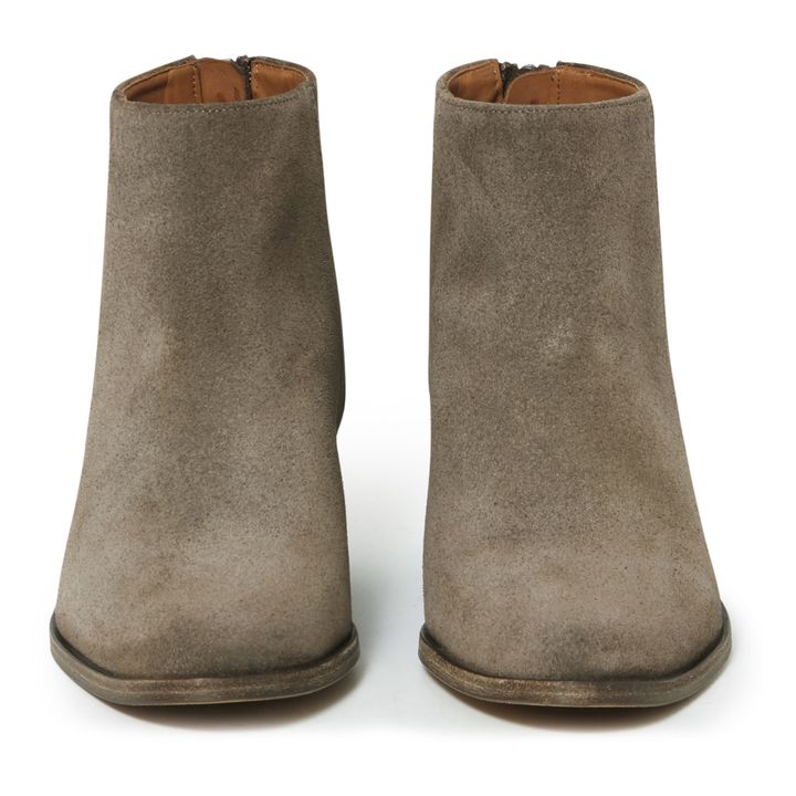 Botines Telma de ante | Marrón- Imagen del producto n°3