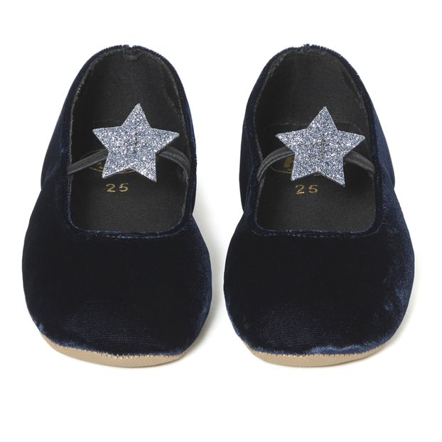 Chaussons Velours Etoiles-product