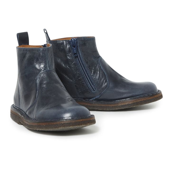 Boots mit Reißverschluss | Navy- Produktbild Nr. 1