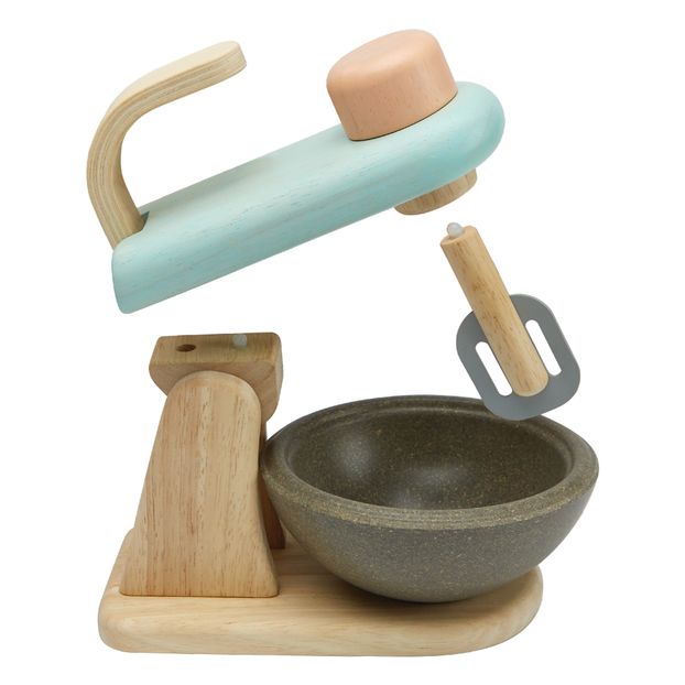 Rubber Wood Food Processor Toy-product