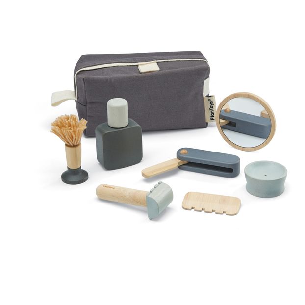 Rubber Wood Shaving Kit Toy-product