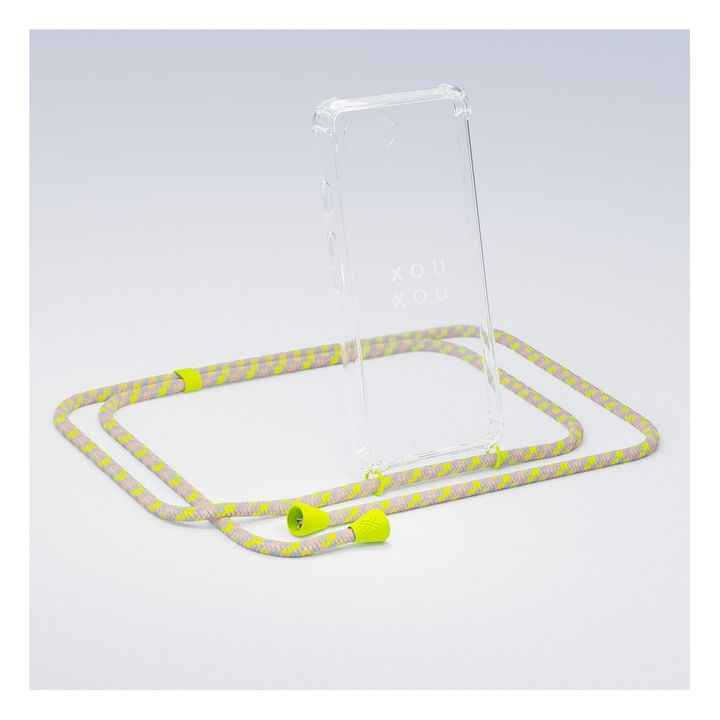 Funda para Smartphone con correa Neon Camouflage Amarillo- Imagen del producto n°0