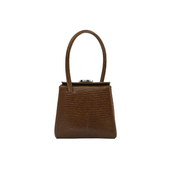Bolso Mademoiselle de cuero en relieve-product