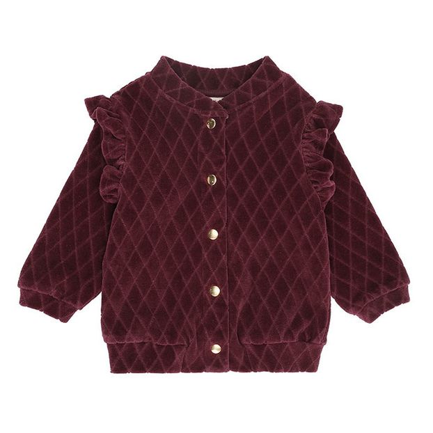 Evita Velvet Cardigan-product