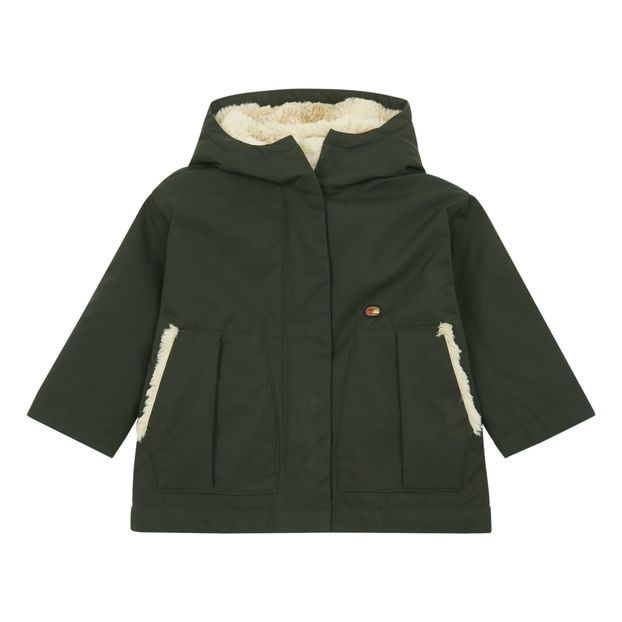 Hero Cropped Faux Fur Parka-product