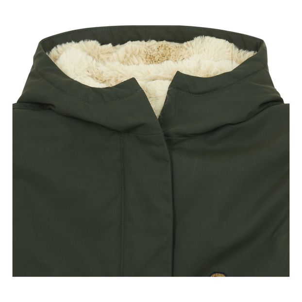 Hero Cropped Faux Fur Parka-product