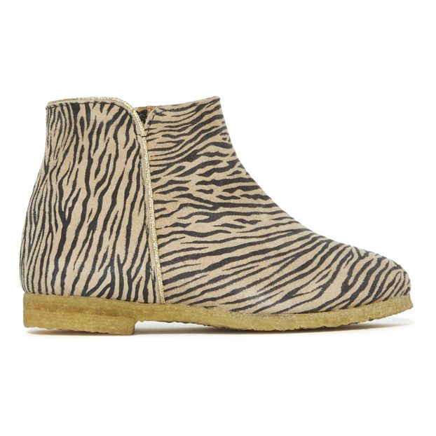 Boots Velours Zèbre Ida-product