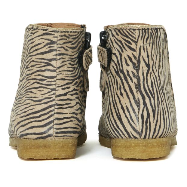 Boots Velours Zèbre Ida-product