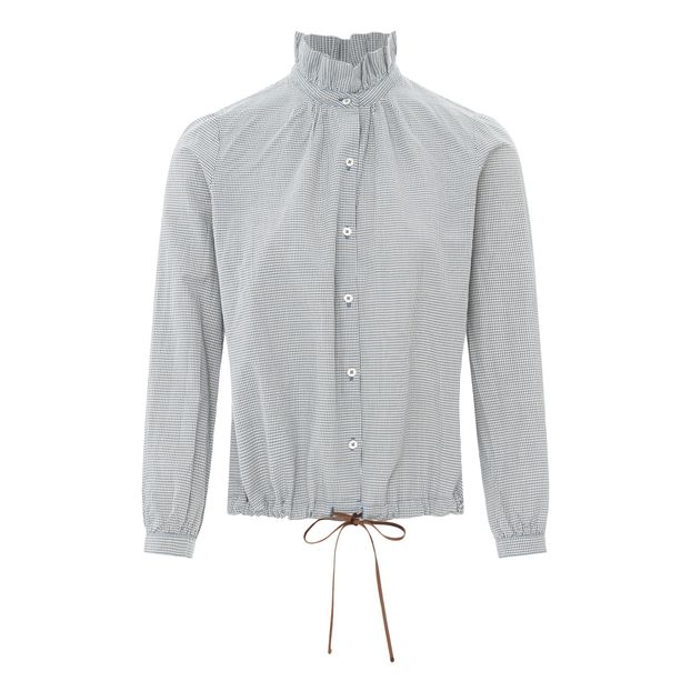 Blusa Safran de cuadros - Colección mujer --product