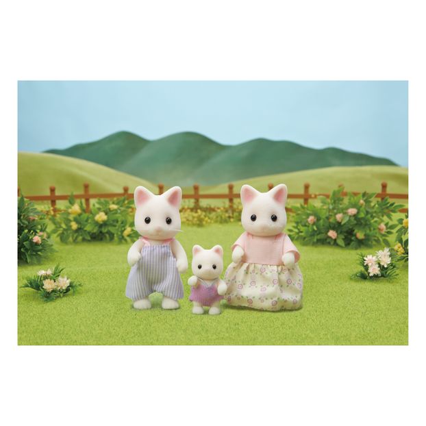 Famille chat blanc-product