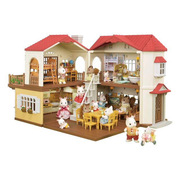 Grande maison éclairée-product