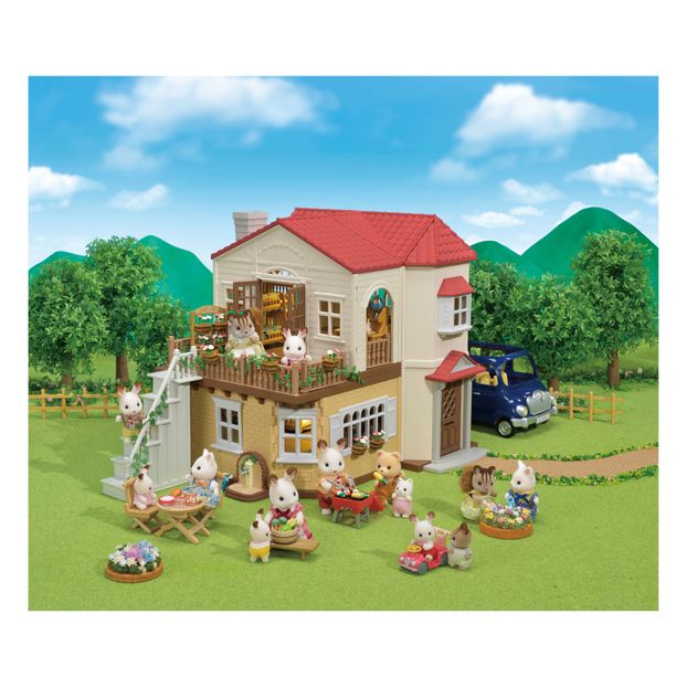 Grande maison éclairée-product