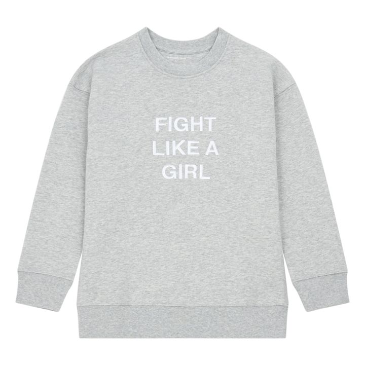 Sweatshirt Recycelte Baumwolle Parker | Grau Meliert- Produktbild Nr. 0