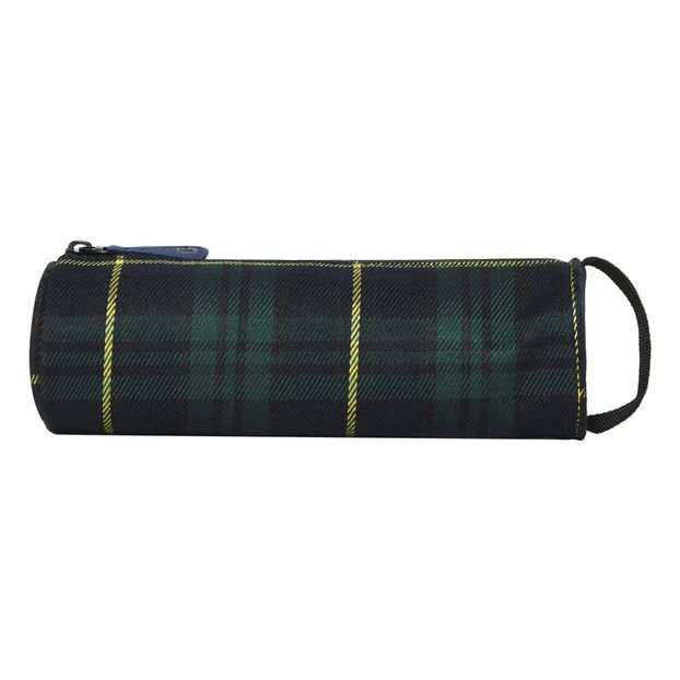 Tartan Print Pencil Case-product