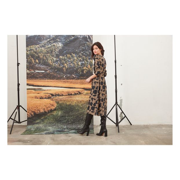 Robe Patsy Fougères Soie-product