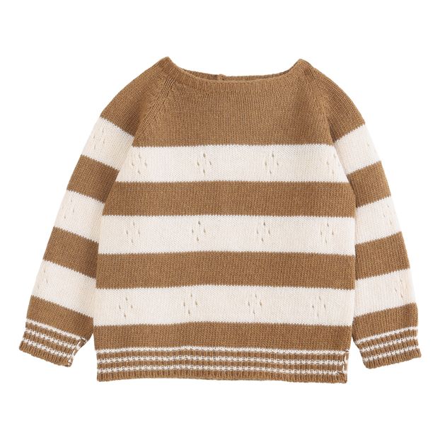 Pull Laine et Cachemire Rayé-product