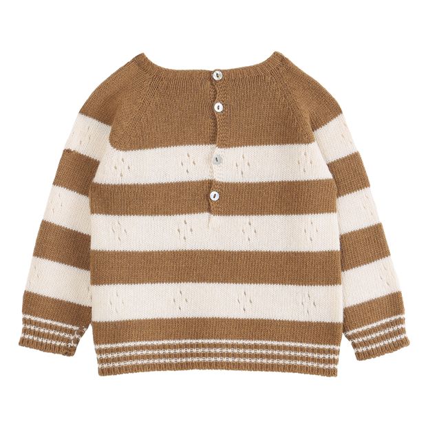Pull Laine et Cachemire Rayé-product