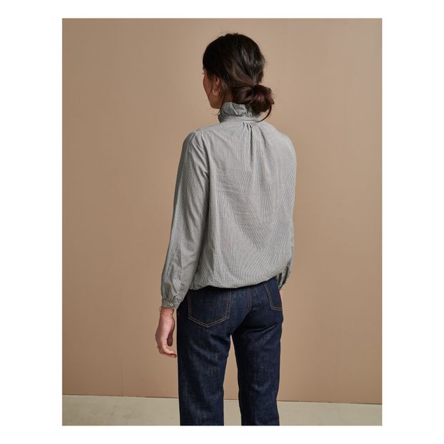 Blusa Safran de cuadros - Colección mujer --product