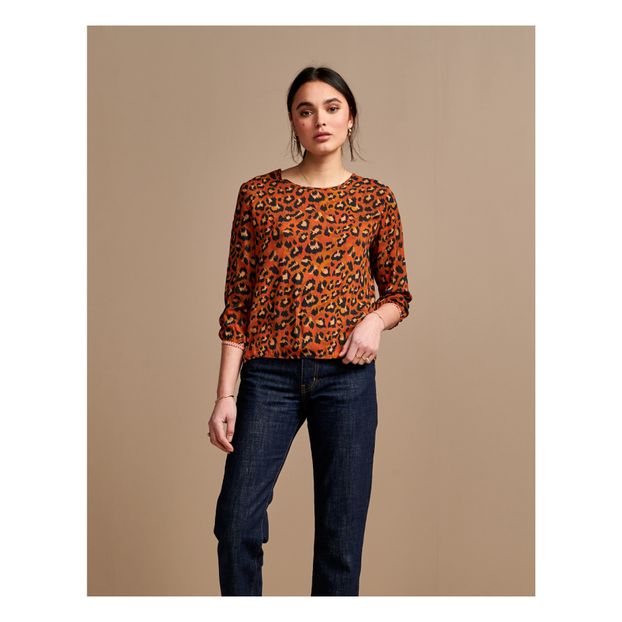 Blusa Solong estampada - Coleción mujer --product