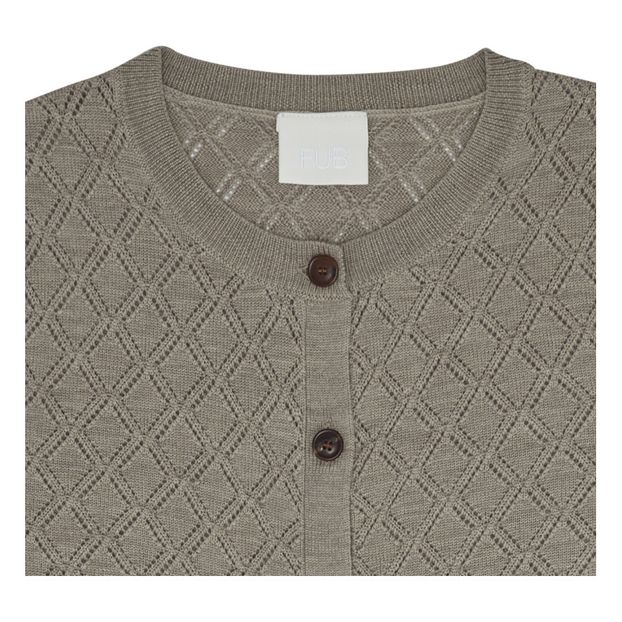 Cardigan Laine Fine Harlekin -Collection Femme--product