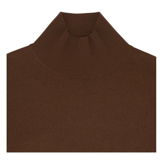 Pull Laine Feutrée Col Montant -Collection Femme--product