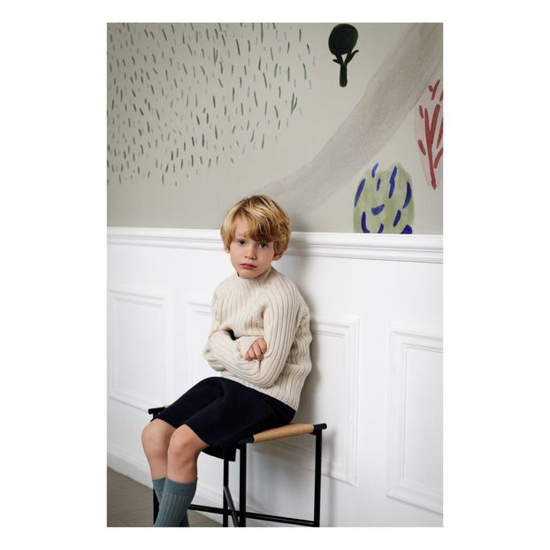 Boiled Wool Bermuda Shorts-product