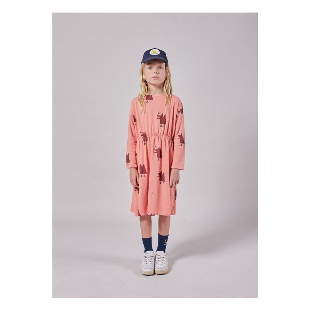 Exclusividad Bobo Choses x Smallable - Vestido largo Moon Wolf de algodón orgánico-product