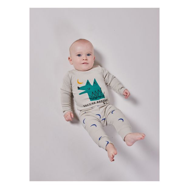 Moon Organic Cotton Leggings - Bobo Choses x Smallable Exclusive-product