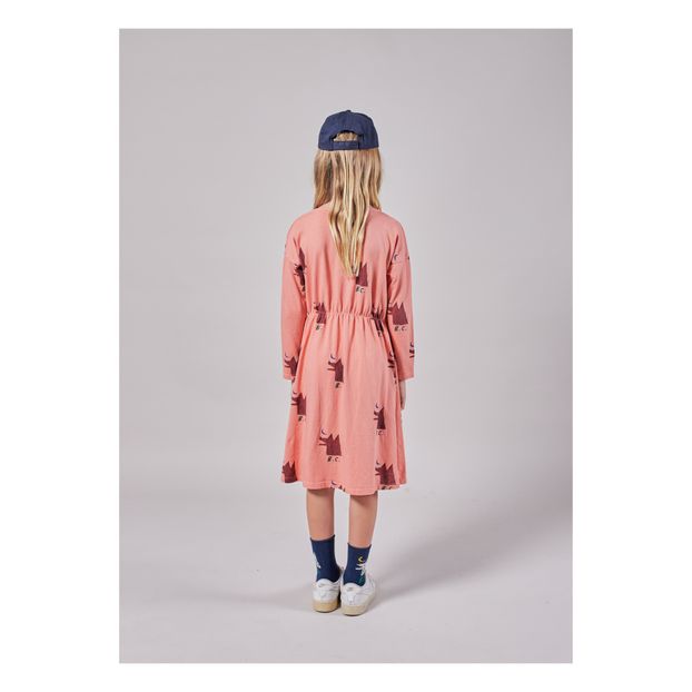 Exclusividad Bobo Choses x Smallable - Vestido largo Moon Wolf de algodón orgánico-product