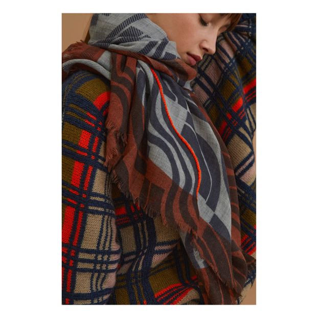 Foulard Module Laine Brodée-product