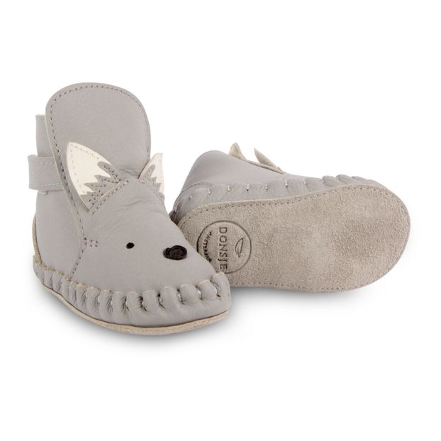 Chaussons Fourrés Loup Kapi-product